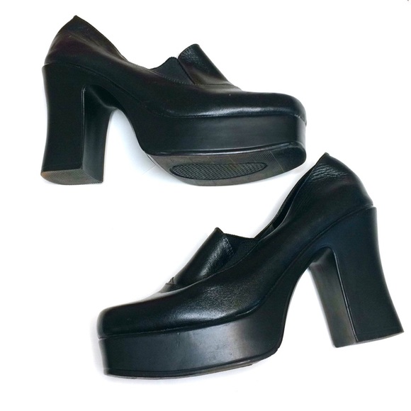 80s platform shoes
